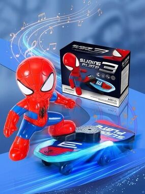 Spider-Man Sliding Plate 3 Scooter